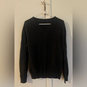 J. Crew Dark grey / Charcoal Sweater Medium / Large